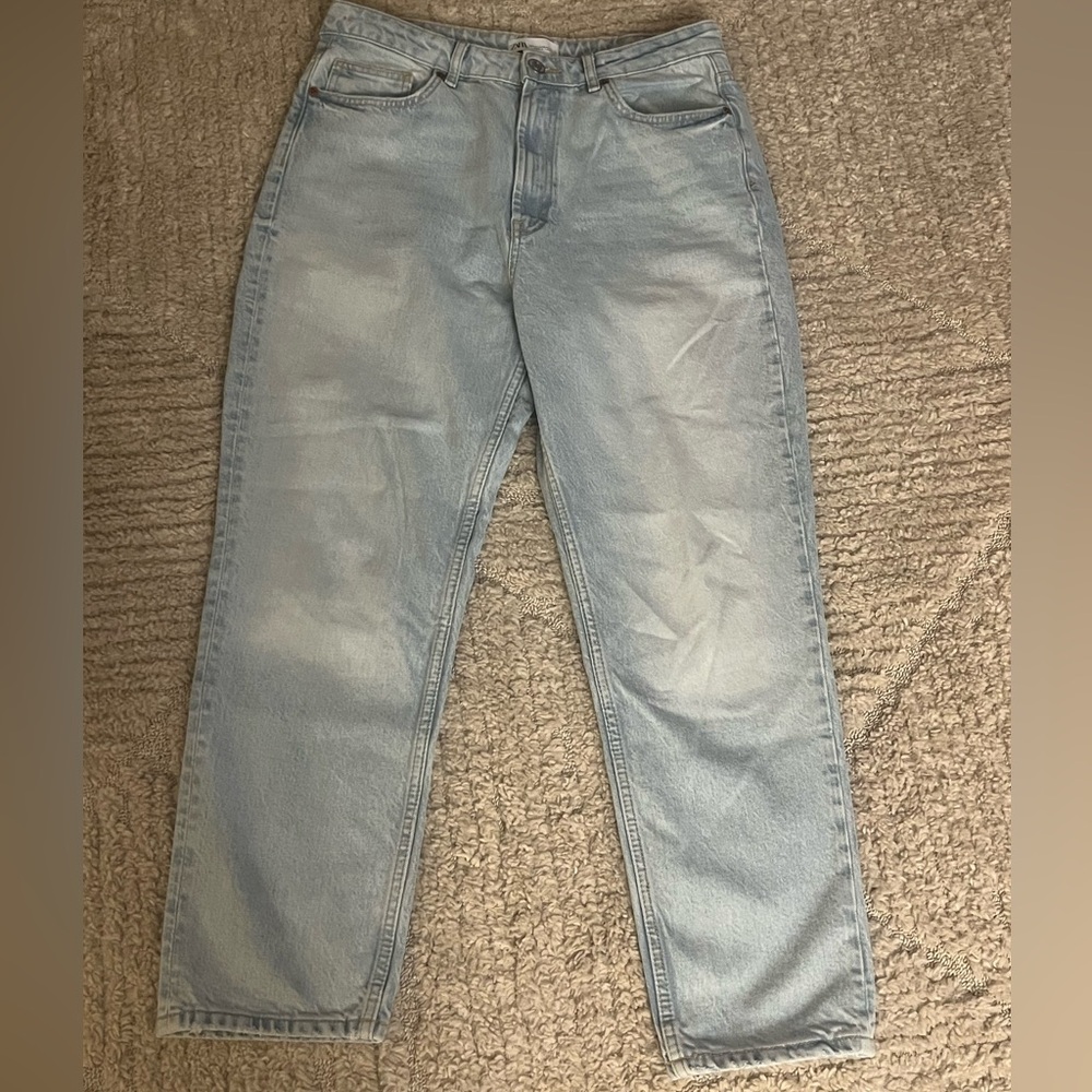 Zara Light Blue Denim Jeans